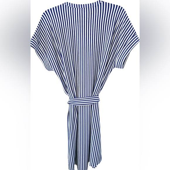 Cremieux (Daniel Cremieux) Isle of Capri Striped Knit Shirt Dress - Picture 3 of 6